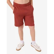 Tommy Life Hlače TOMMY Shorts aus Baumwollmischung rjasto rdeča