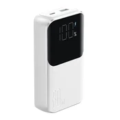 Mini power bank 10000mAh z vgrajenimi kabli JR-PBC06 30W bela