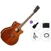 Cort GA-DAO Premium SET Natural Elektroakustična jumbo
