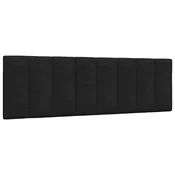 Jastuk za uzglavlje Hanko crni 160 cm od tkanine