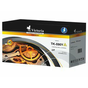 590 laserski toner za FS C2026, 2126 tiskalnike, Victoria rumen, 5k