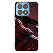 Silikonski prozorni ovitek za Honor X8a - Cherry stone