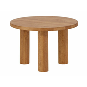 Klubska mizica Dallas 3878 Rjava, 35cm, Les, Okrogla