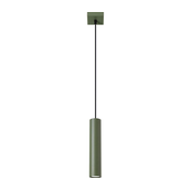 Sollux SL.1484 - luster na sajli LAGOS 1xGU10/10W/230V u zelenoj boji
