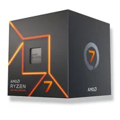 AMD AM5 Ryzen 7 7700 8xCore 16xThreads 5.3 GHz Boost 32MB 65W TDP Wraith Prism Cooler