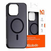 Mcdodo Magnetni etui McDodo za iPhone 15 Pro Max (črn)
