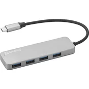 Sandberg Adapter USB-C do 4x USB 3.0