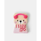 Monsoon Children Sveska Winter Bear, Roze