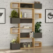 Conceptum Hypnose Polica 120x171x20cm Hrast-Antracit
