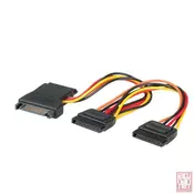 SATA Y-Power Cable, SATA to 2xSATA