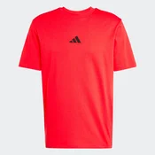 ADIDAS SPORTSWEAR Funkcionalna majica Essentials rdeča/črna