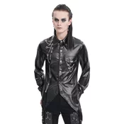 Moška srajca DEVIL FASHION - Black Gothic Punk - SHT123