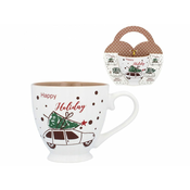 sarcia.eu Bela božična skodelica, porcelanasta skodelica 390ml