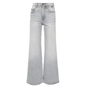 Miss Sixty Jeans hlače 6S1JJ48100 Siva Wide Leg