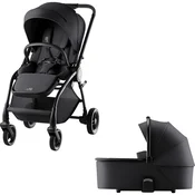 Britax Römer voziček 2v1 RIO Style carbon black 2000041621, 2000041611