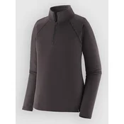 Patagonia Cap Mw Zip Neck Base Layer Top ink black