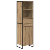 Vidaxl Knjigovni omar Oreh 43 x 36 x 150.5 cm Konstruiran les