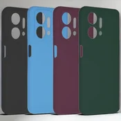 Infostyle Silikonski ovitek Soft Edge za Honor X7a Vijolična/TPU silikon