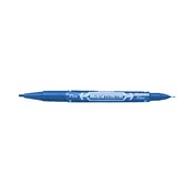 Marker za alkohol, dvostran ZEBRA Mckie Extra Fine plavi 51862