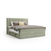 Esposa BOXSPRING POSTELJA 160 cm x 200 cm , tekstil zelena