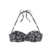 VIVANCE Bikini zgornji del  črna / bela