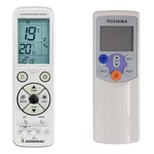 General TOSHIBA WC-H01JE - luxurious backlit remote control