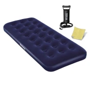 shumee Napihljiva vzmetnica 185x76x22 cm z batno črpalko Bestway 67000