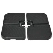 Homestar Tehtaluse aluskomplekt 100x100x8 cm Must