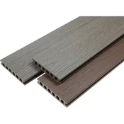 WPC deska za teraso rjava/siva koekstrudirana 2,3 cm x 13,8 cm x 290 cm