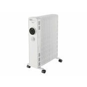 MIDEA NY1507-20M Uljani radijator 1500W, Beli