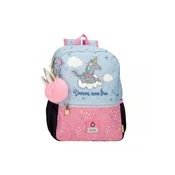 ENSO Ranac za devojcice 32 cm 9482321 plavo roze