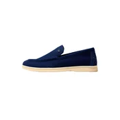 GOBI Cashmere Natikači Mens Cashmere Loafers mornarska