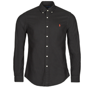 Polo Ralph Lauren  Srajce z dolgimi rokavi CAMISETA  Črna