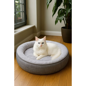 Paws & Whiskers Krevet za ljubimce Bunny, 85x65x10 cm, Sivi