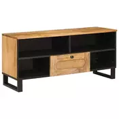 TV ormar s ladicama Smeda 100 x 33 x 46 cm Cvrsto drvo manga