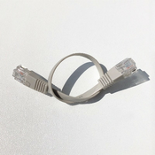DATACOM Patch kabel UTP CAT6 0,25m siv FLAT flat