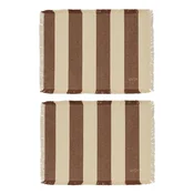 Pogrinjki v kompletu 2 ks iz organskega bombaža 36x48 cm Toppu – OYOY Living Design