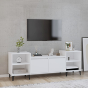 TV ormaric bijeli 160 x 35 x 55 cm od konstruiranog drva