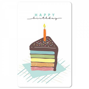 Čestitka – kartica, Chocolate Cake LC293