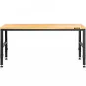 VEVOR Delovna miza O4824 122x61x97 cm rjava
