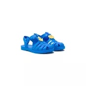 Gucci Kids - GG Anchor jelly sandals - kids - Blue