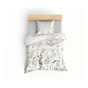 Bela enojna posteljnina 200x140 cm Gardenia – Mijolnir