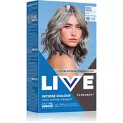 , Schwarzkopf LIVE Intense Colour permanentna barva za lase odtenek U72 Dusty Silver 1 kos