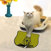 Aberto Design Prostorika za toalet za macke Kdkafa0024, 40 x 50 cm, Žuta