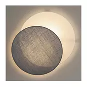 Brilagi - Zidna svetiljka CIRCLES 1xE27/60W/230V O 45 cm krem/siva