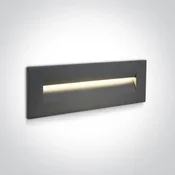 UGRADBENA SVJETILJKA LED/8,5W/3000K/160lm/44°/240V IP65 ANTRACIT