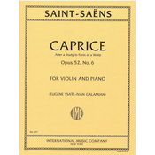 SAINT-SAENS:CAPRICE OP.52 NO.6 (GALAMIAN)