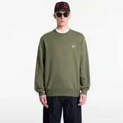 Mikina Fred Perry Crew Neck Sweatshirt Green M