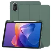 Etui Techsuit Flex Trifold z držalom za pisalo za Xiaomi Redmi Pad 2 - green