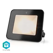 Nedis Smartlife utomhusljus 1600 lm Wi Fi 20 W RGB Varm do cool vit 2700 6500 K Aluminij Android IOS